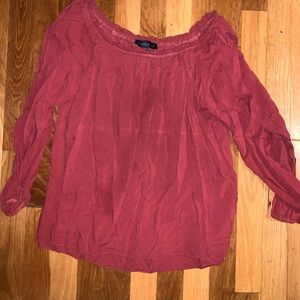 Off the shoulder top